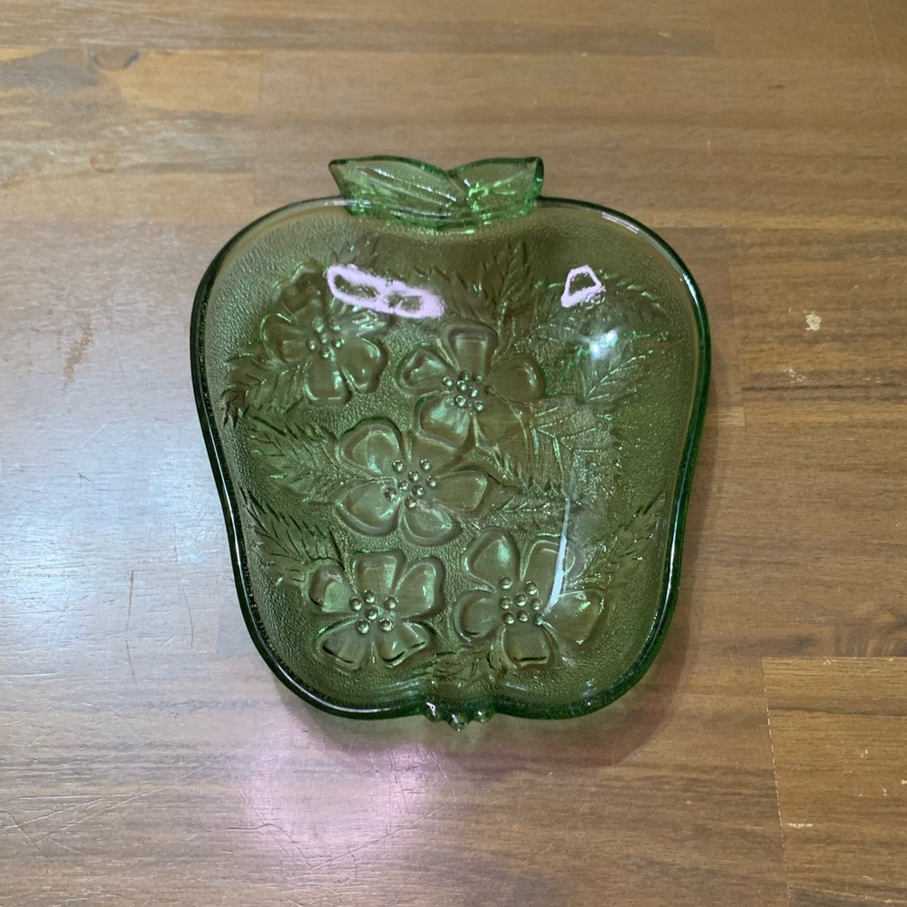 Vintage Hazel Atlas Apple Dish